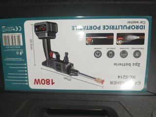 Idropulitrice 48V con 2 batterie