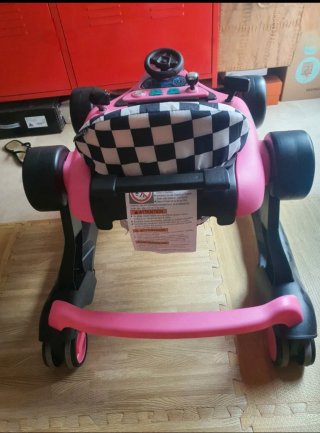 Tacatá Costway 4 en 1 Fórmula 1 Rosa