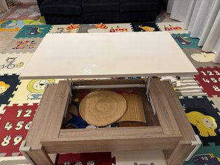 Mesa de centro 110x60x42 extraíble