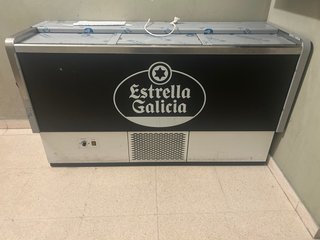 Arcón congelador Estrella Galicia