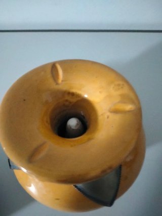 Cenicero Cerámica Marroquí Azul y Amarillo