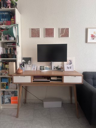 Escritorio madera Maisons du Monde 2 cajones