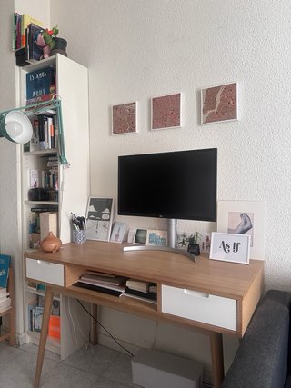 Escritorio madera Maisons du Monde 2 cajones