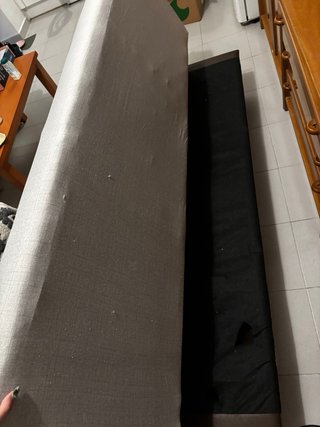 Sofá cama abatible gris