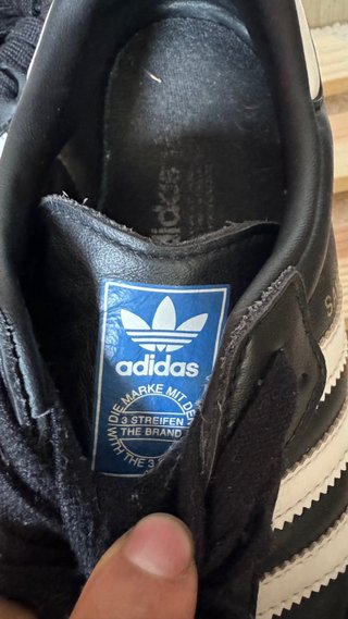 Zapatillas Adidas Samba Negras Blancas