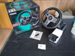 Volante Logitech Driving Force Wireless PS3