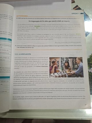 Lengua castellana y literatura, 1 BACH.