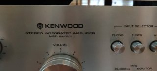 Kenwood KA 3500 Amplificador Integrado