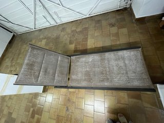 2 Hamacas de Piscina Beige/Marrón