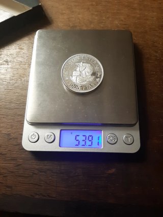 Moneda Plata 5000 Pesetas 1989
