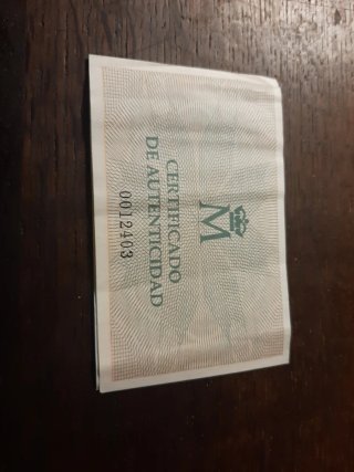 Moneda Plata 5000 Pesetas 1989