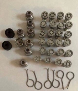 Tornillos ANTIRROBO VW GOLF AUDI Q5 SEAT VW T5T6.1