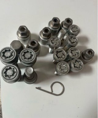 Tornillos ANTIRROBO VW GOLF AUDI Q5 SEAT VW T5T6.1
