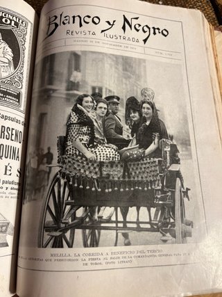Revistas Blanco y Negro del año 1924 en tomo