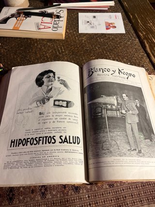 Revistas Blanco y Negro del año 1924 en tomo