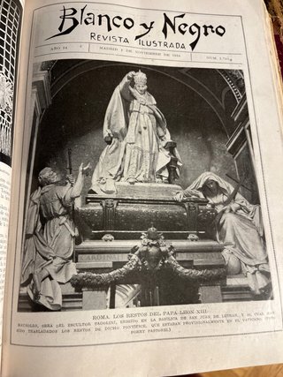 Revistas Blanco y Negro del año 1924 en tomo