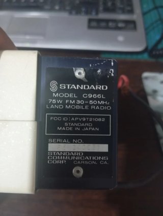 Standard Mod.C966L Radio CB