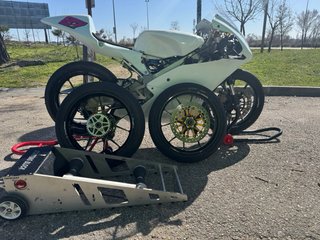 Honda NSF250R Talent Blanca
