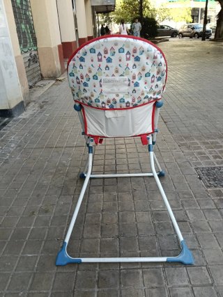 Silla de bebé para comer plegable