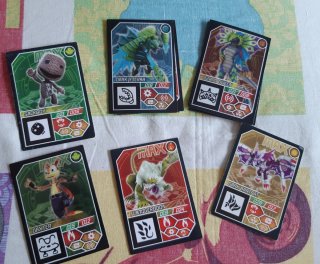 Cartas Invizimals Colección antigua