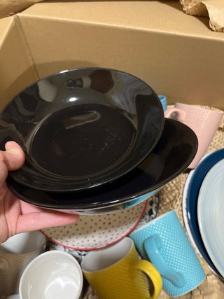 Pack Tazas y Platos Cerámica