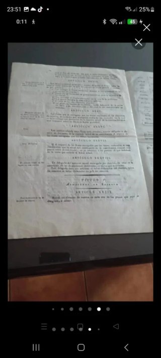 Documentos antiguos 1812