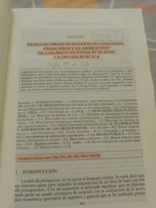 Derecho financiero y tributario parte general