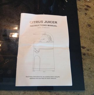 Exprimidor Eléctrico Citrus Juicer