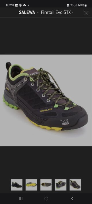 Zapatos Trekking Salewa Firetail EVO 3F Gore-Tex