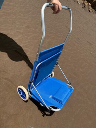 Tumbona Carro Plegable Playa Ruedas