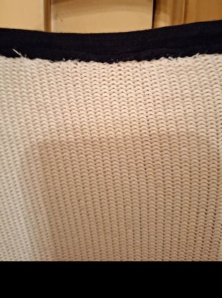 Cardigan estivo con stelle marine