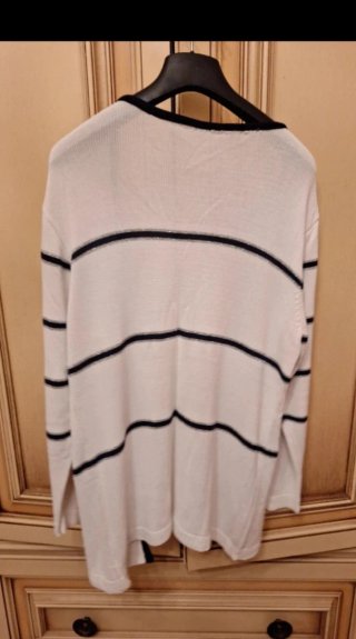Cardigan estivo con stelle marine