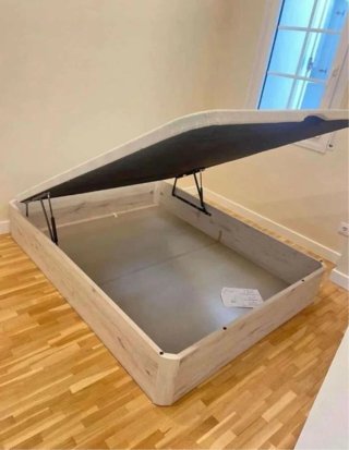 Canape cama de madera