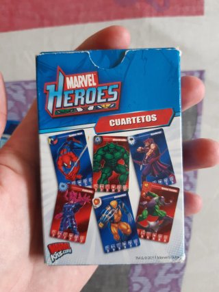 Naipes Disney Universe y Marvel Heroes