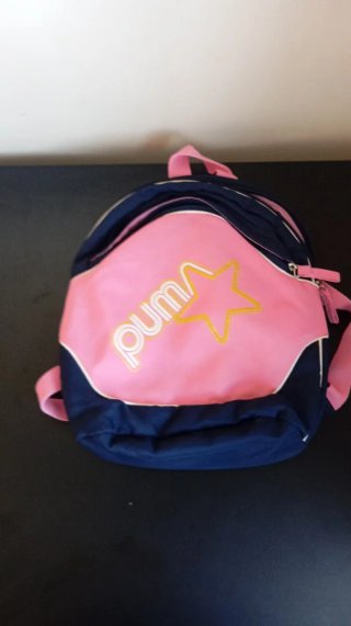 Mochila Puma infantil rosa y azul