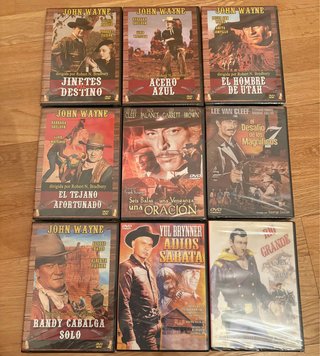 Colección 9 DVD Western Clásicos | John Wayne, Lee