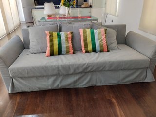Sofá Cama Matrimonial Gris