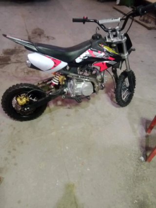 Moto infantil 4 tiempos 7-8 años