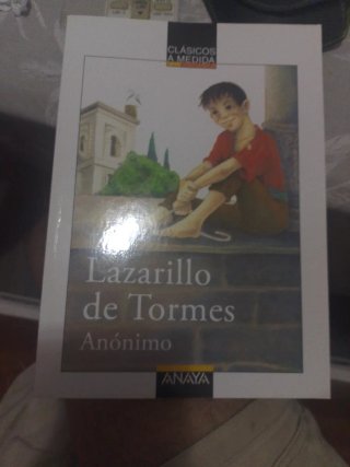 Libro lazarillo de Tormes anónimo.