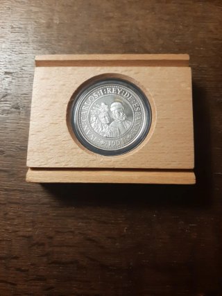 Moneda 5000 Pesetas 1991 Carlos I Rey de España