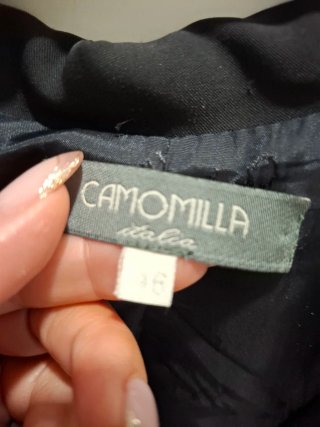 Blazer nero Camomilla donna taglia 46