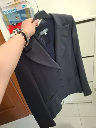 Blazer nero Camomilla donna taglia 46