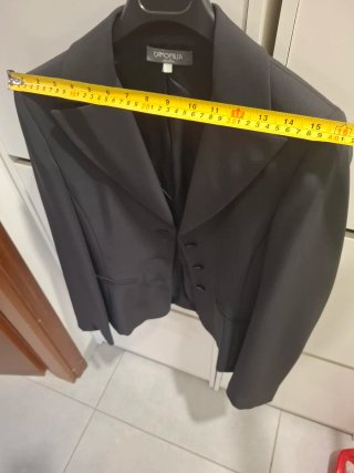 Blazer nero Camomilla donna taglia 46