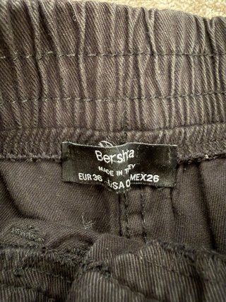 Pantalones cargo negros