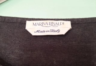 T-shirt in lino Marina rinaldi M