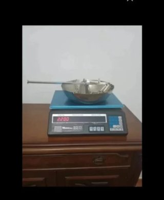 Balanza antigua de cocina