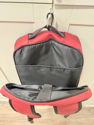Zaino NE.ON! Milano Rubber Tech X2 Rosso