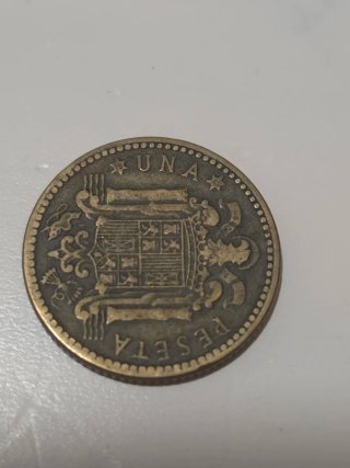Lote 4 Pesetas Franco 1947 - 49 -52 -53/ 2,5 1953