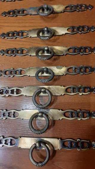 Tiradores Vintage Mueble Puerta Cajón Bronce