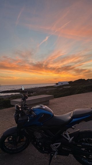 Honda CB 125R Azul/Negra